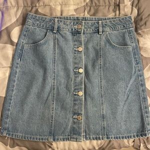 Denim skirt